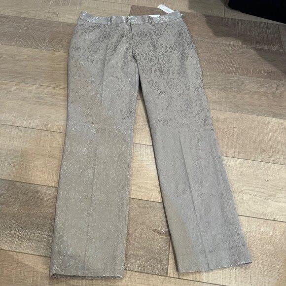 COLDWATER CREEK WOMENS NATURAL FIT TAN SLIM LEG PANTS NEW SIZE 10 - Picture 1 of 11